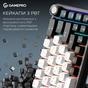 Клавіатура GamePro Asgard Valhalla MK210B Pro 65 RGB Wireless/Bluetooth/USB Black (MK210B Pro) - зменшене зображення 7