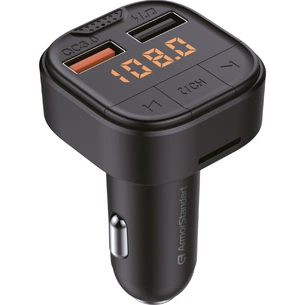 FM модулятор Armorstandart ASF1 18W QC3.0 2xUSB black (ARM82826) зображення 1