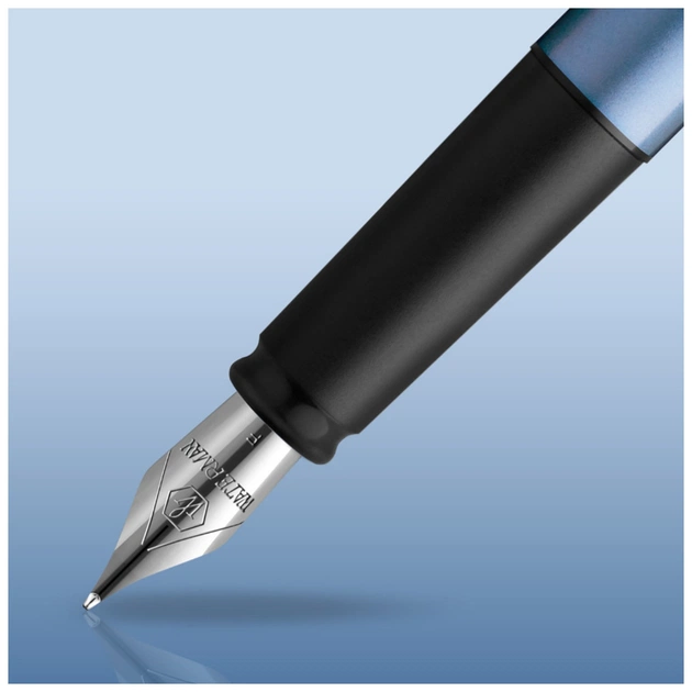 Ручка пір'яна Waterman ALLURE Blue CT  FP F (13 312) - изображение 4