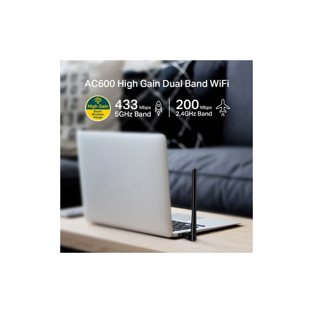 Мережева карта Wi-Fi TP-Link ARCHER-T2U-PLUS - picture 4