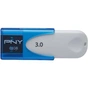 USB флеш накопичувач PNY flash 64GB Attache4 Blue USB 3.0 (FD64GATT430-EF) - уменьшенное изображение 1