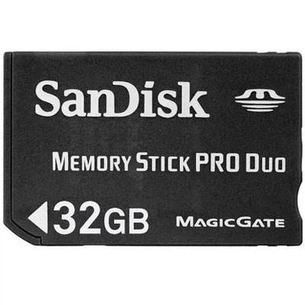 Карта пам'яті 32Gb MS Pro Duo SanDisk (SDMSPD-032G-B35) зображення 1