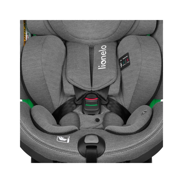 Автокрісло Lionelo Harmony I-Size Grey Concrete Bamboо (LO-HARMONY I-SIZE GREY CONCRETE BAMBOO) - picture 9