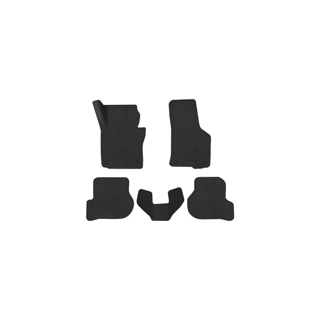 Килимок в салон EVAtech Skoda Octavia A5 (AT, 4 clips) 2004-2013 2 пок (SK12164CE5TL4RBB) - зображення 1