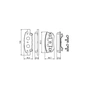 Гальмівні колодки Bosch 0 986 424 814 - уменьшенное изображение 7