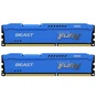 Модуль пам'яті для комп'ютера DDR3 16GB (2x8GB) 1600 MHz Fury Beast Blue Kingston Fury (ex.HyperX) (KF316C10BK2/16) - зменшене зображення 1