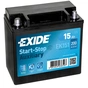 Акумулятор автомобільний EXIDE START STOP AUXILIARY 15Ah (+/-) (200EN) (EK151) - зменшене зображення 1