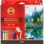 Олівці кольорові Koh-i-Noor Mondeluz акварельні 48 кольорів (3713) - уменьшенное изображение 1