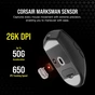 Мишка Corsair Katar Elite Wireless Black (CH-931C111-EU) - зменшене зображення 12
