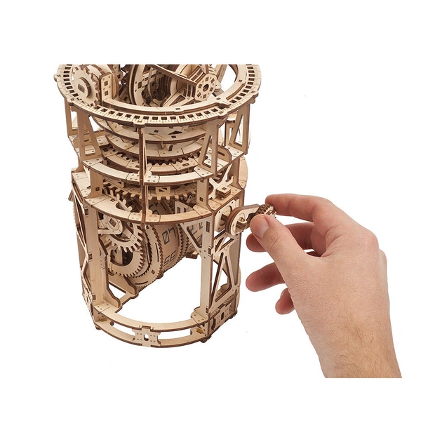 Конструктор Ugears Астроном. Настільний годинник із турбійоном (70162) - picture 6
