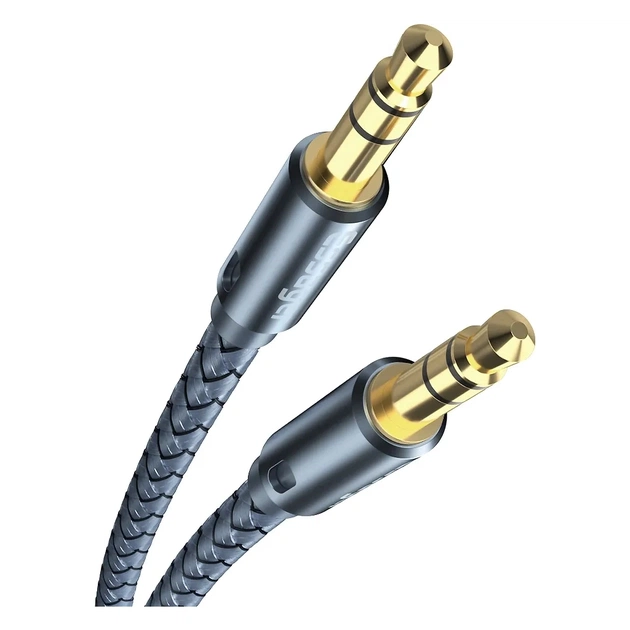 Кабель мультимедійний 3.5mm M to 3.5mm M 5.0m gray Essager (EYP35-DYD0G) - picture 2