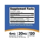 Вітамінно-мінеральний комплекс Nutricost Зеаксантин з лютеїном, Zeaxanthin with Lutein, 120 гелевих капсул (NCS67030) - зменшене зображення 3