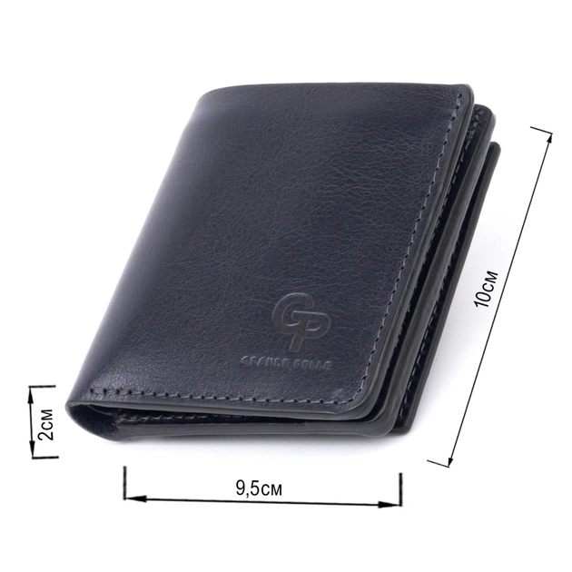 Портмоне Grande Pelle Синє (11332) - зображення 3