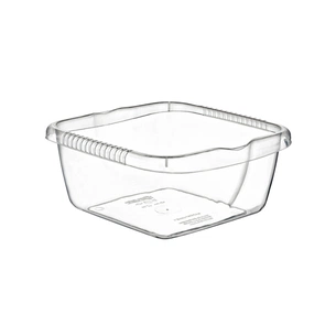 Таз Irak Plastik Квадратний Прозорий 7 л (5970) зображення 1