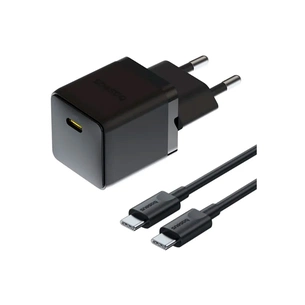 Зарядний пристрій Baseus Palm Fast Charger 1C 20W + Cable 1.0m Type-C 60W black (P10111602113-01) зображення 1