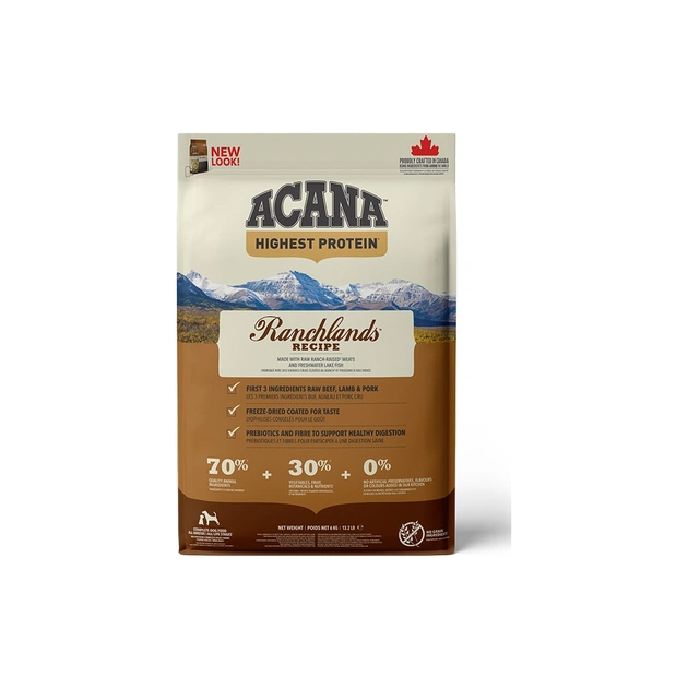 Сухой корм для собак ACANA Ranchlands 6 кг (0064992543600) - изображение 1