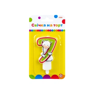 Свеча Maxi Llama "7" висотою 7,62 см (MX622068-7) изображение 1