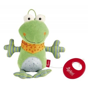 М'яка іграшка музикальна Sigikid Жаба 21 см (40781SK) зображення 1