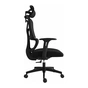Офісне крісло GT Racer B-333 Black - зменшене зображення 2