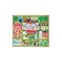 Игровой набор Melissa&Doug деревянный "Ферма и трактор" (MD14800) - уменьшенное изображение 1