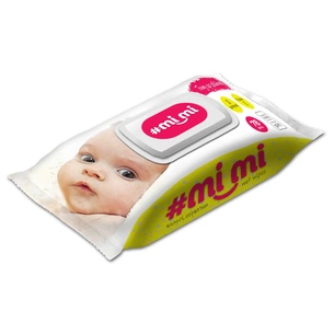 Дитячі вологі серветки Мі Мі з клапаном 78 шт (4820237500359) зображення 1