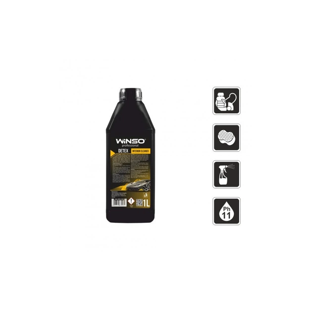 Автомобільний очисник WINSO Detex Interior Cleaner (концентрат 110) 1л (880790) - изображение 1