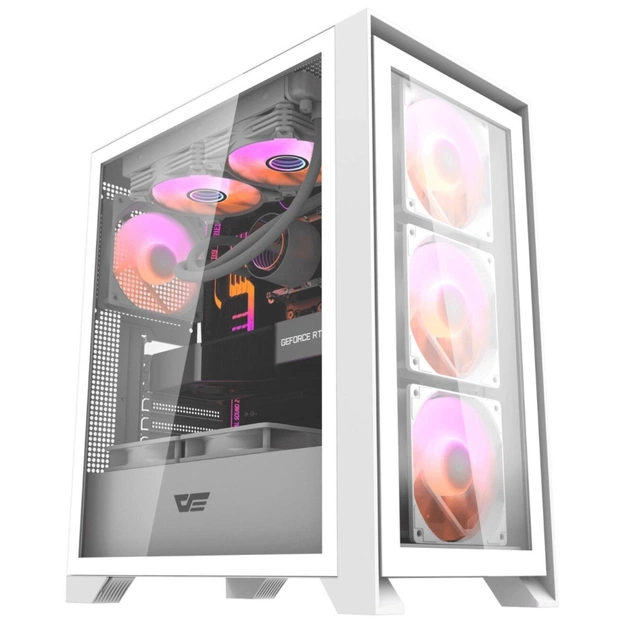 Корпус для ПК DARKFLASH DRX70 GLASS WHITE - изображение 1