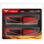 Модуль пам'яті для комп'ютера DDR4 16GB (2x8GB) 2666 MHz T-Force Vulcan Red Team (TLRED416G2666HC15BDC01) - зменшене зображення 3