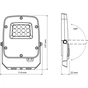 Прожектор Videx F5 10W 3000-5000-6500K 230V White (VL-F5-010CW) - зменшене зображення 10