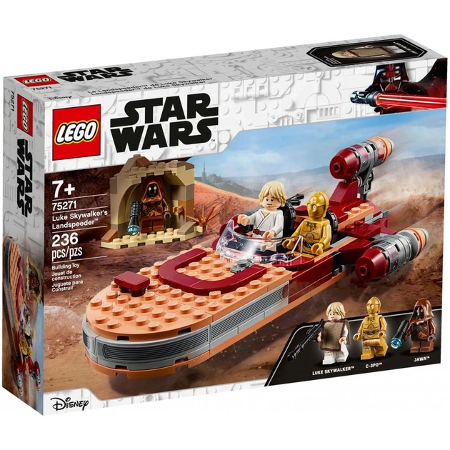 Конструктор LEGO Star Wars Всюдихід Люка Скайвокера 236 деталей (75271) - изображение 1