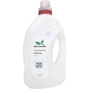 Рідке мило DeLaMark Свіжі нотки 4 л (4820152332042) зображення 1