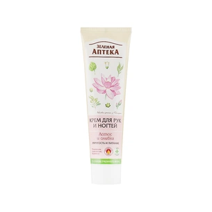 Крем для рук Зелена Аптека Лотос та оливка 100 мл (4823015923937) зображення 1