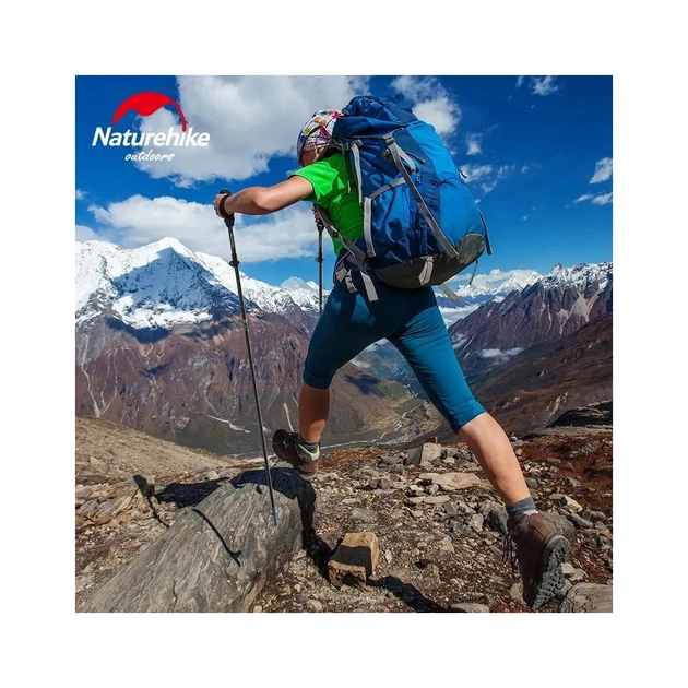 Трекінгові палиці Naturehike ST07 NH18D010-Z 115-135 см бордова 1 шт (6927595748503) - picture 5