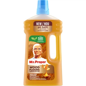 Засіб для миття підлоги Mr. Proper Wood Floors Деревина кедру та мандарин 1 л (8001841105284) зображення 1