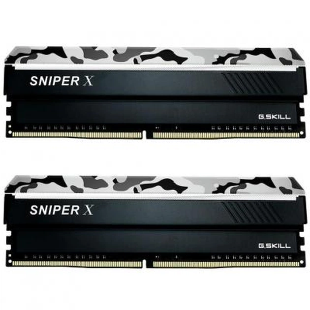Модуль пам'яті для комп'ютера DDR4 16GB (2x8GB) 2400 MHz Sniper X G.Skill (F4-2400C17D-16GSXW) - изображение 1