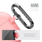 Чехол для наушников Armorstandart Hang Case For Apple AirPods Pro 3 Pink (ARM88280) - уменьшенное изображение 4