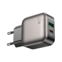 Зарядний пристрій BOROFONE BAS54A Absolute 1xUSB-C PD20W + 1xUSB QC3.0 Black (6941991116209) - уменьшенное изображение 5