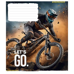 Зошит Школярик Let's go 24 аркуша клітинка (024-3482K) зображення 1