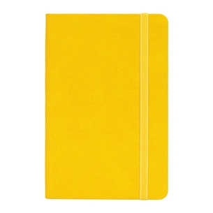 Книга записна Optima Square А5 128 аркушів клітинка жовтий (O27100-05) зображення 1