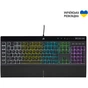 Клавіатура Corsair K55 RGB Pro USB UA Black (CH-9226765-RU) - зменшене зображення 1