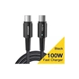 Дата кабель USB-C to USB-C 2.0m 100W black Essager (EXCTT1-CGA01) - уменьшенное изображение 2