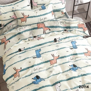 Постільна білизна Viluta 20114 ранфорс підліткова (20114-pd) зображення 1