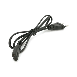 Кабель живлення C7 0.8m 0.5mm2 black Voltronic (PC-184CEE7/16-C7-CCA-1,0) picture 1