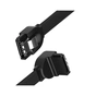 Кабель для передачі даних SATA 3 Data Cable 0.5m 90° corner US217 Black Ugreen (30797) - зменшене зображення 1