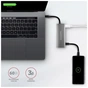 Концентратор AXAGON USB-C to 2xUSB-A + 2xUSB-C + HDMI 0.13m gray (HMC-5G2) - зменшене зображення 5