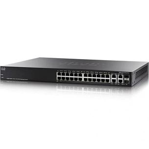 Комутатор мережевий Cisco SF300-24MP (SF300-24MP-K9-EU) зображення 1