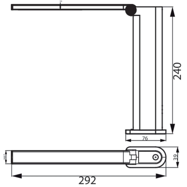 Настільна лампа Philips LED Amber 5W, 4000K, 1800mAh (Lithium battery), білий (929003194507) - picture 6