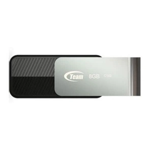 USB флеш накопичувач Team 8GB C142 Black USB 2.0 (TC1428GB01) зображення 1