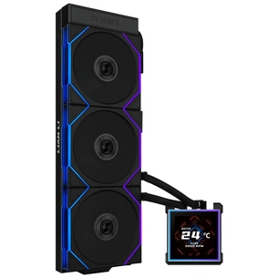 Система водяного охлаждения Lian Li HydroShift II LCD-S 360TL Black (G89.GHS2LCDS36TB.00) изображение 1