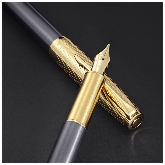 Ручка пір'яна Parker SONNET 17 SE Pioneers GT  FP18 F (68 511) - изображение 7